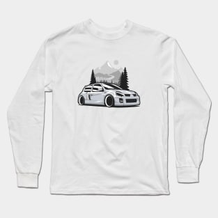 Silver Clio V6 Sport Long Sleeve T-Shirt